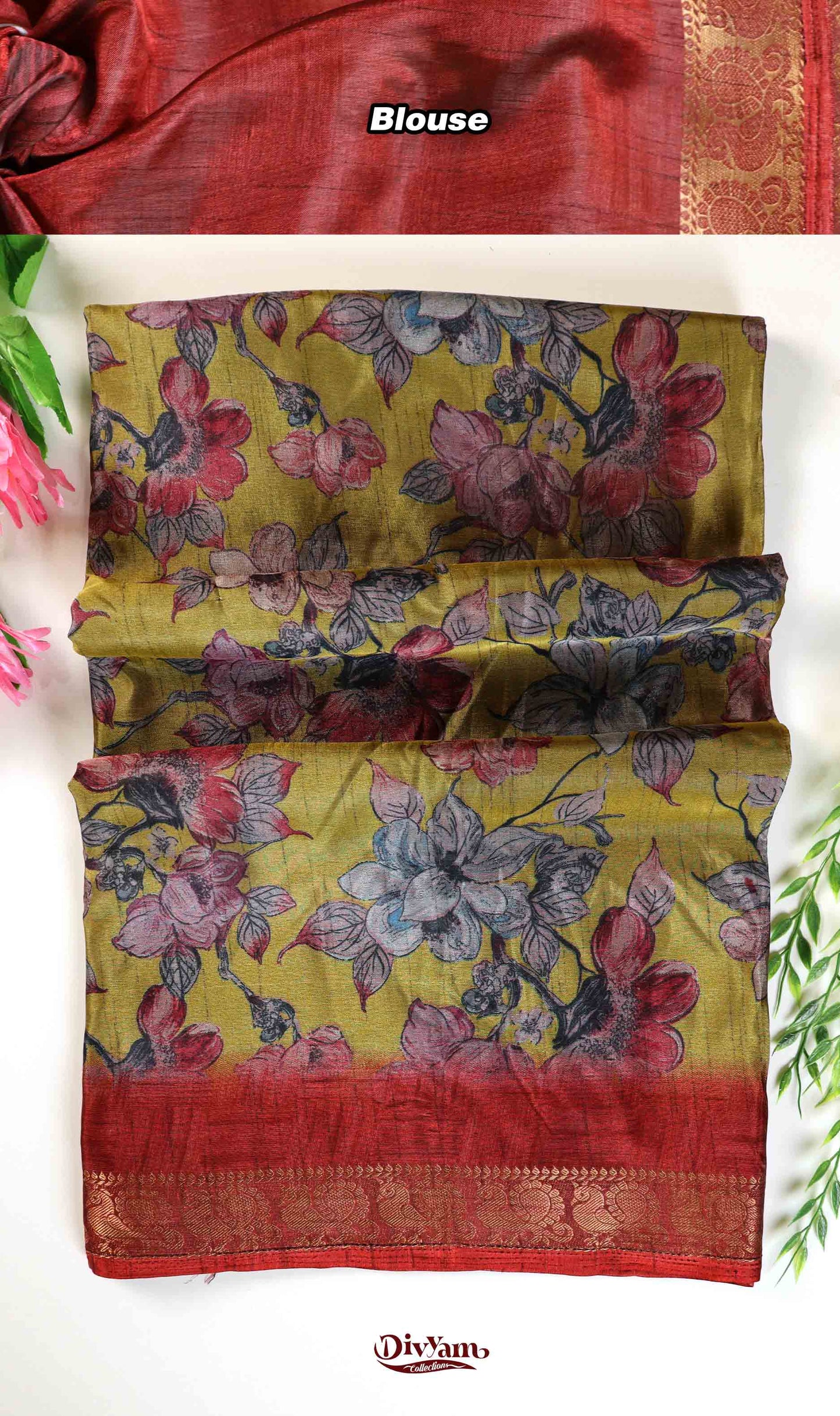 DC223 | Modal Silk Saree with Traditional Narayanpet Border