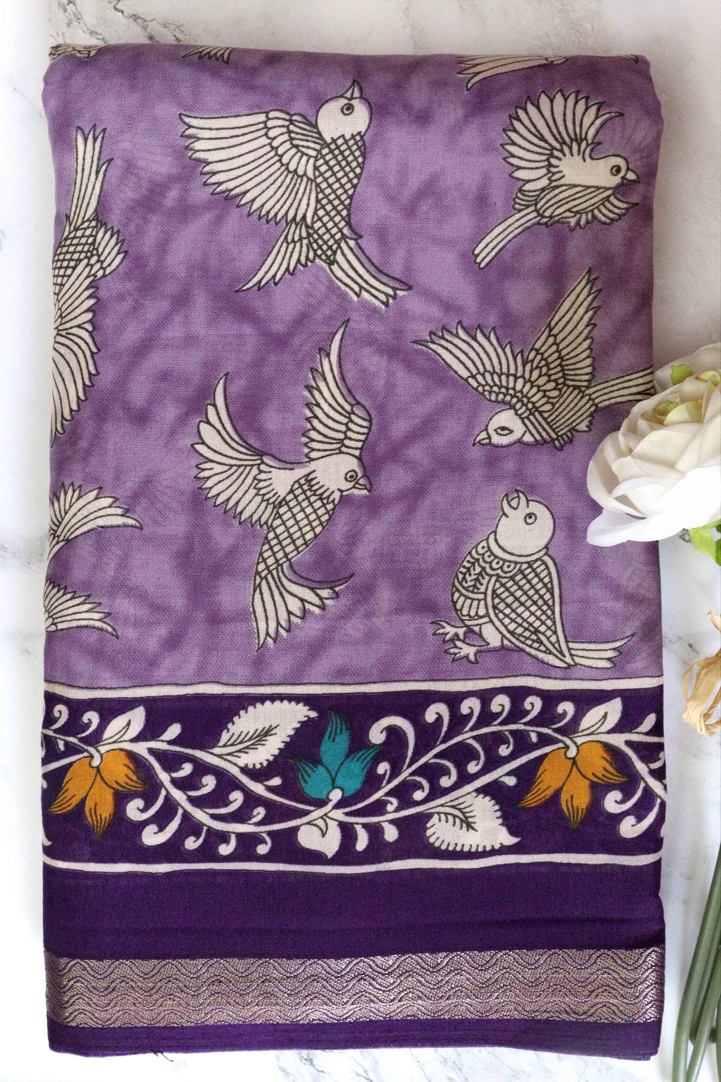 Purple with Dark Purple