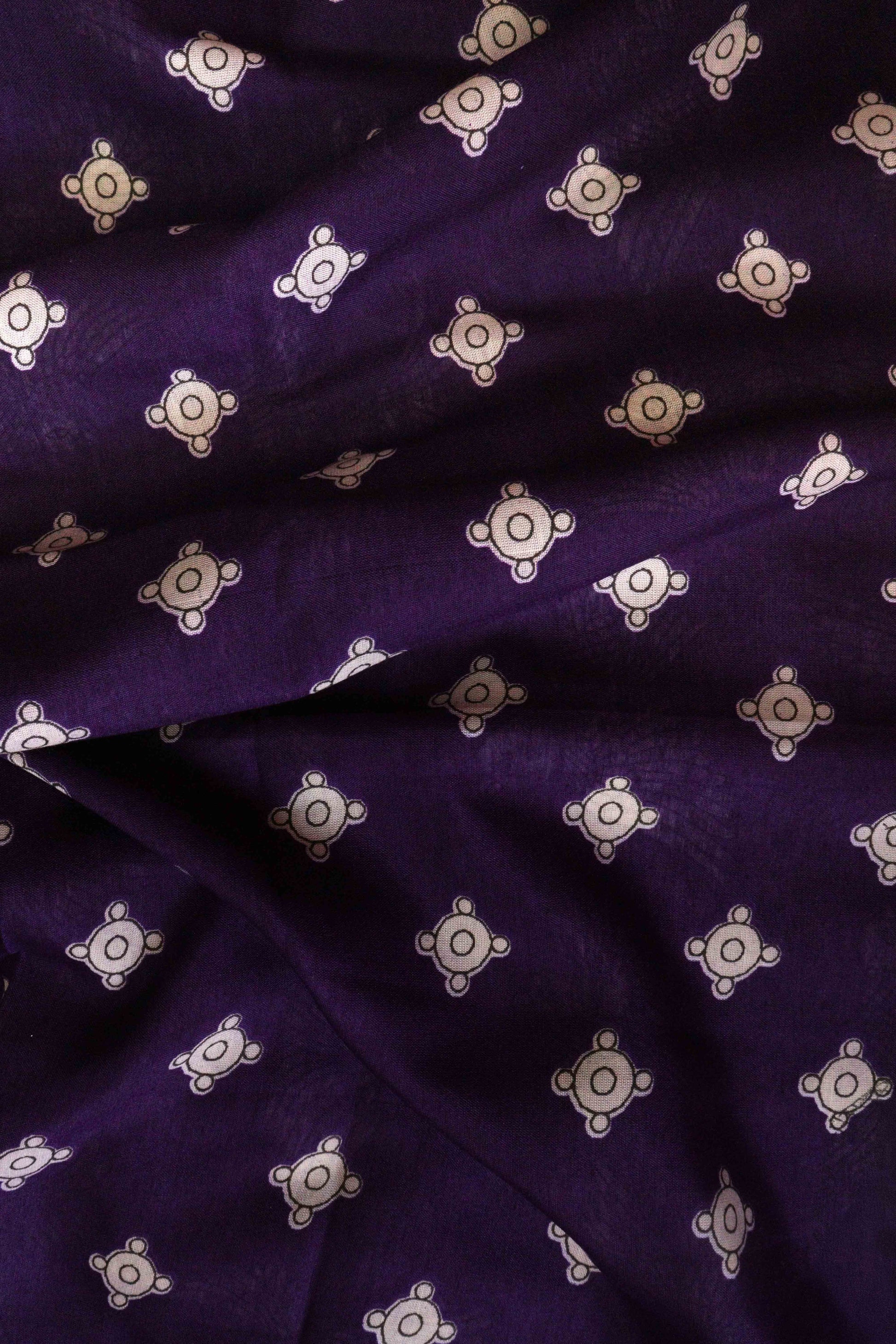 Purple with Dark Purple