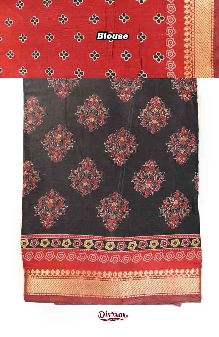 DC308 | Premium Maheshwari Silk Saree with Narayanpet Border