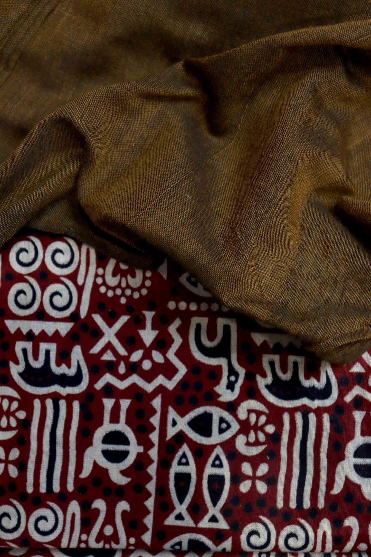 DC119 | Handloom Plain Khadi Cotton Saree with Contrast Ikat Blouse | Tasselled Pallu | 6 Colours