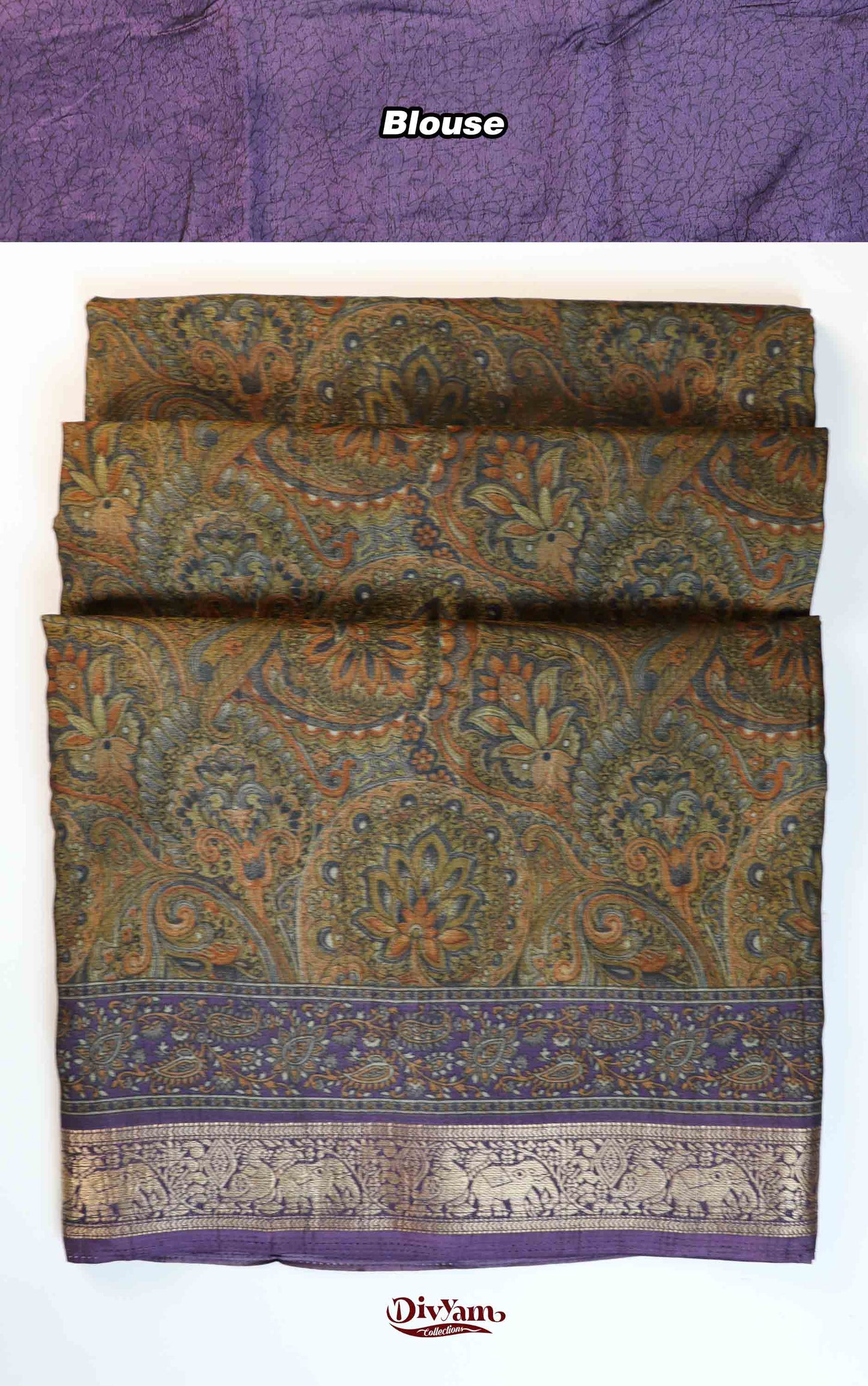 DC214 | Jamewar Tanchoi design Maheshwari Silk Saree with Pichwai Border