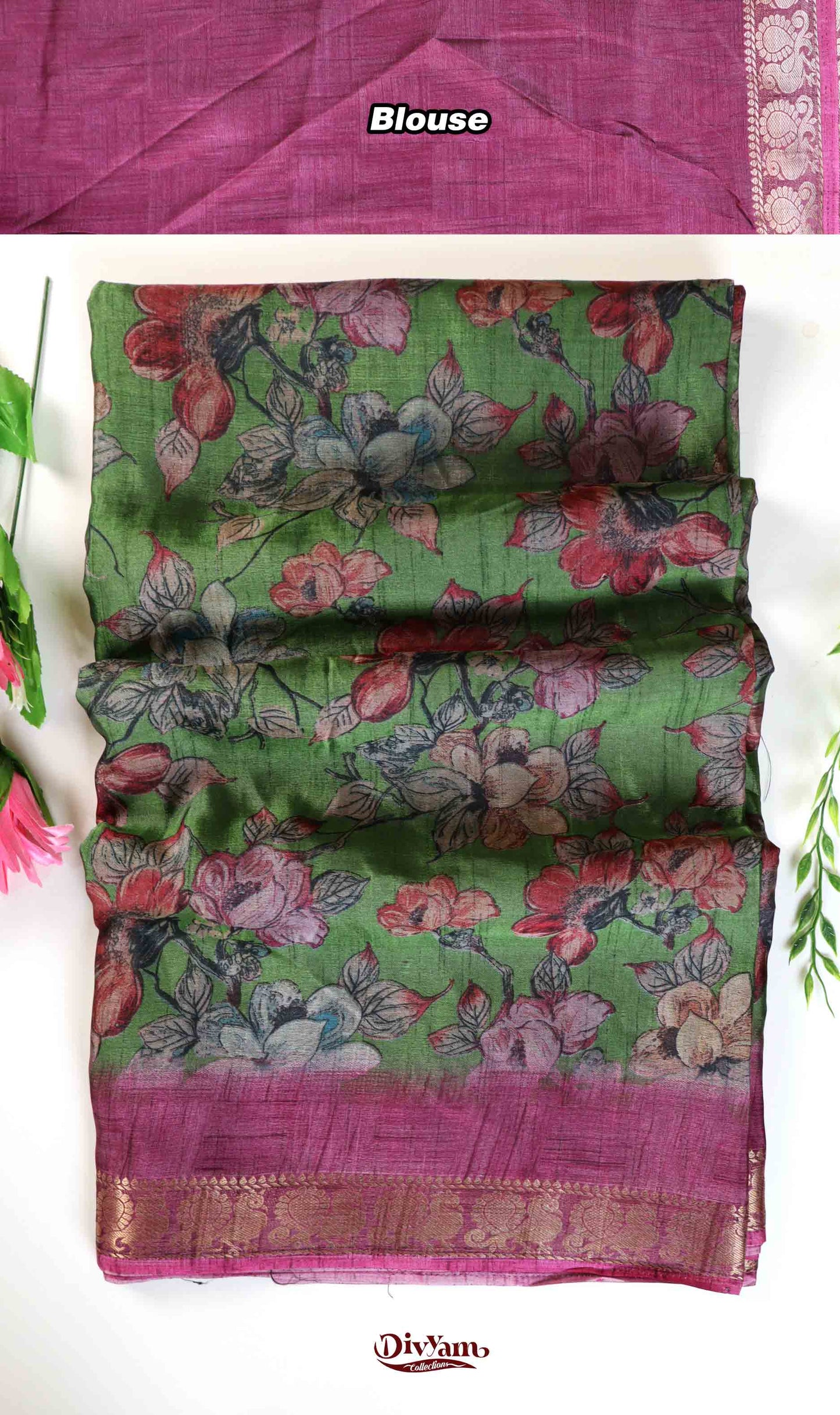 DC223 | Modal Silk Saree with Traditional Narayanpet Border