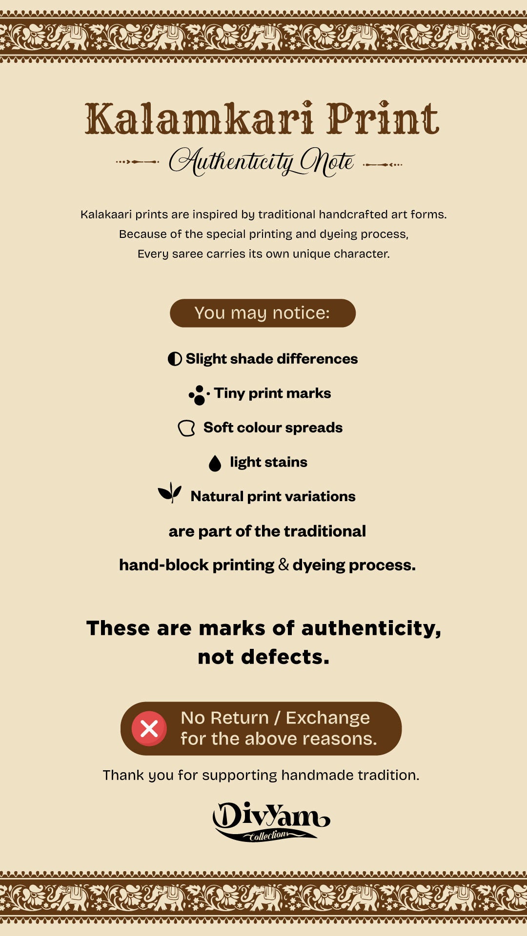 DC210 | Pure Cotton Dress Materials with Kalamkari  Print – 2 Piece Sets