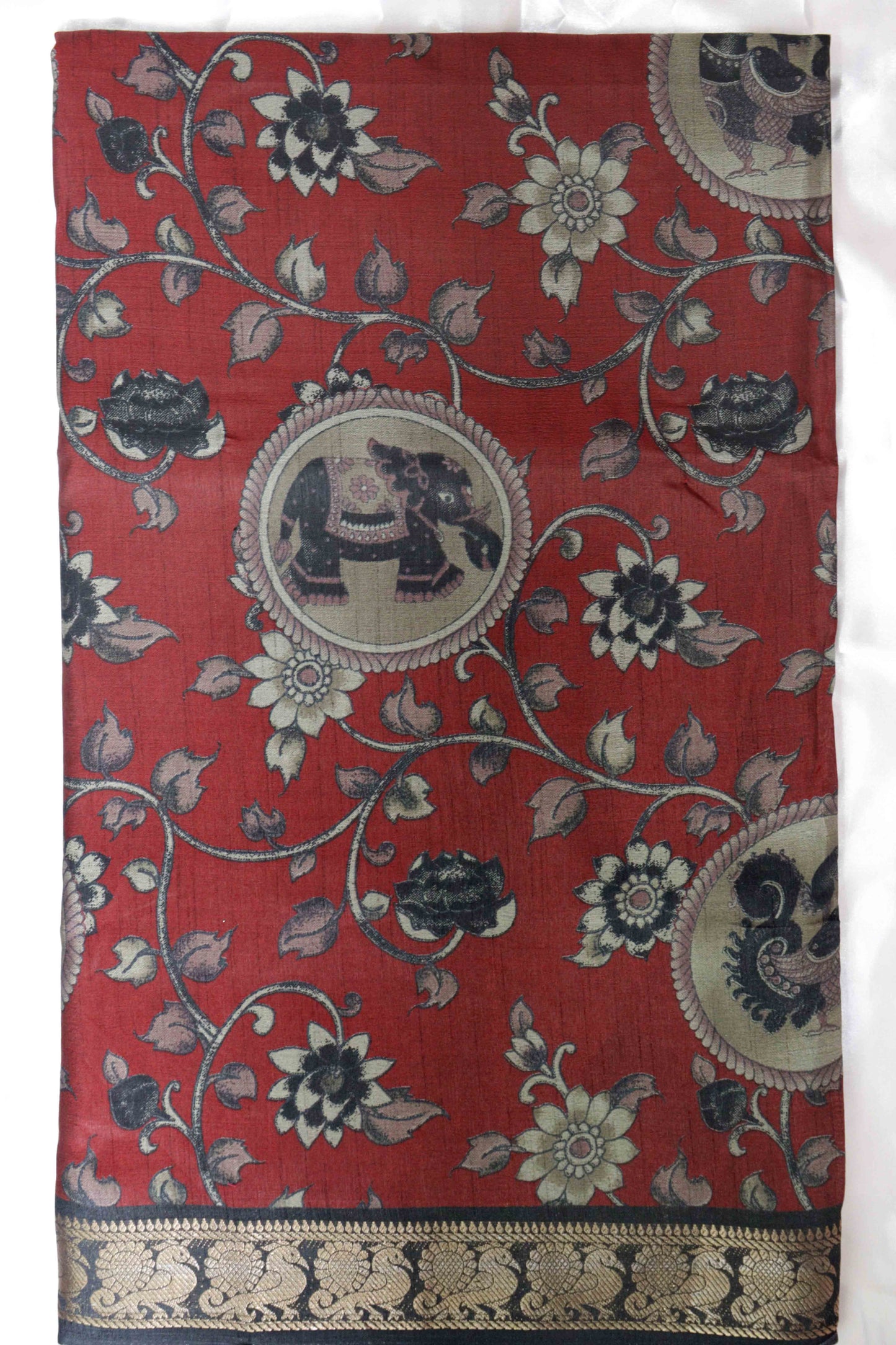 DC025 | Maheshwari Silk Saree with Narayana Pattu Border – 6 Beautifull Colours