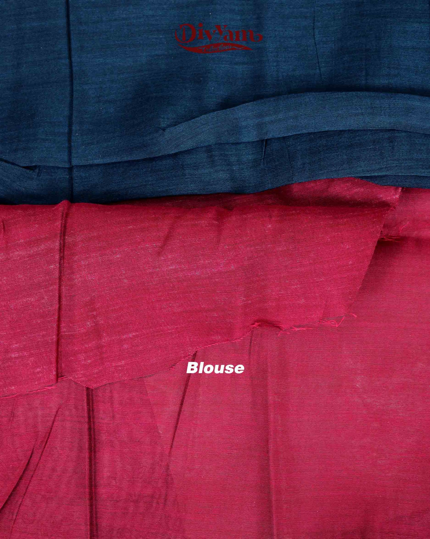 DC169 | Maheshwari Cotton Saree with Designer Border & Pallu | Contrast Blouse