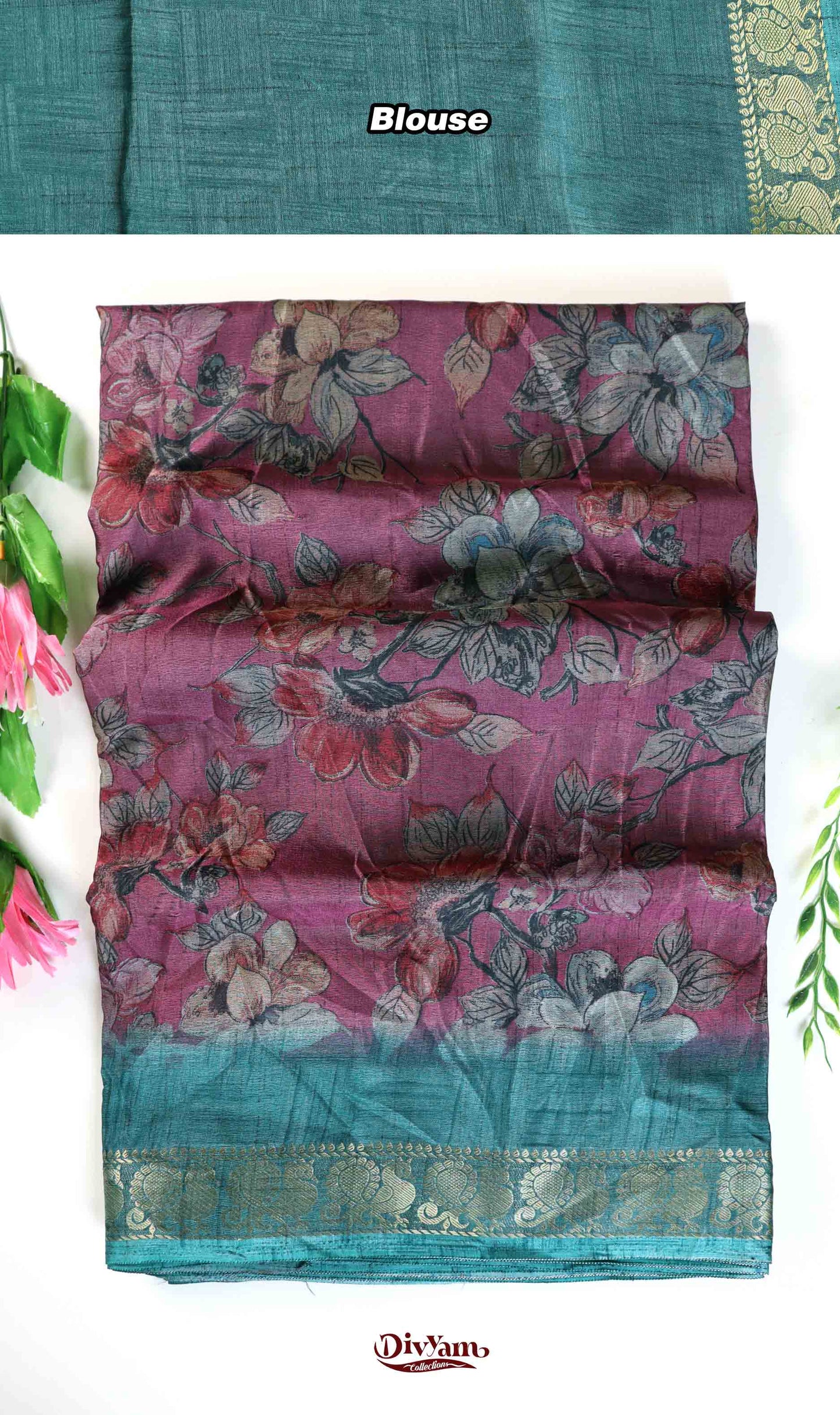 DC223 | Modal Silk Saree with Traditional Narayanpet Border