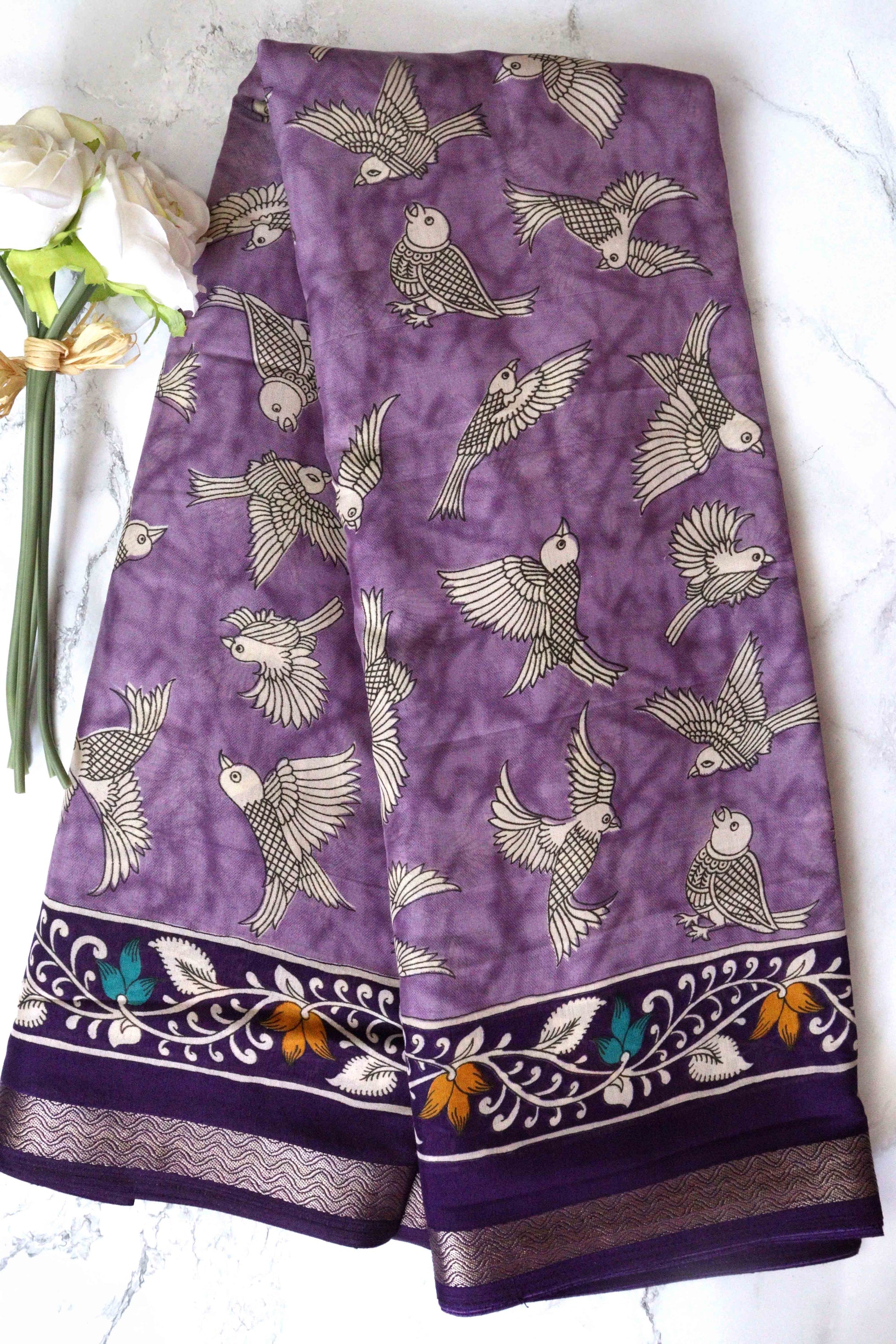 Purple with Dark Purple