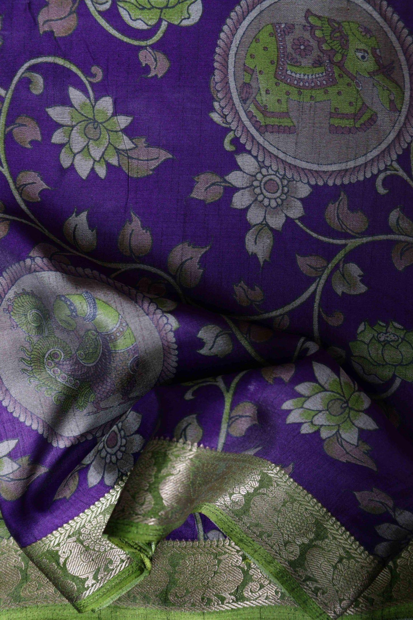 DC025 | Maheshwari Silk Saree with Narayana Pattu Border – 6 Beautifull Colours