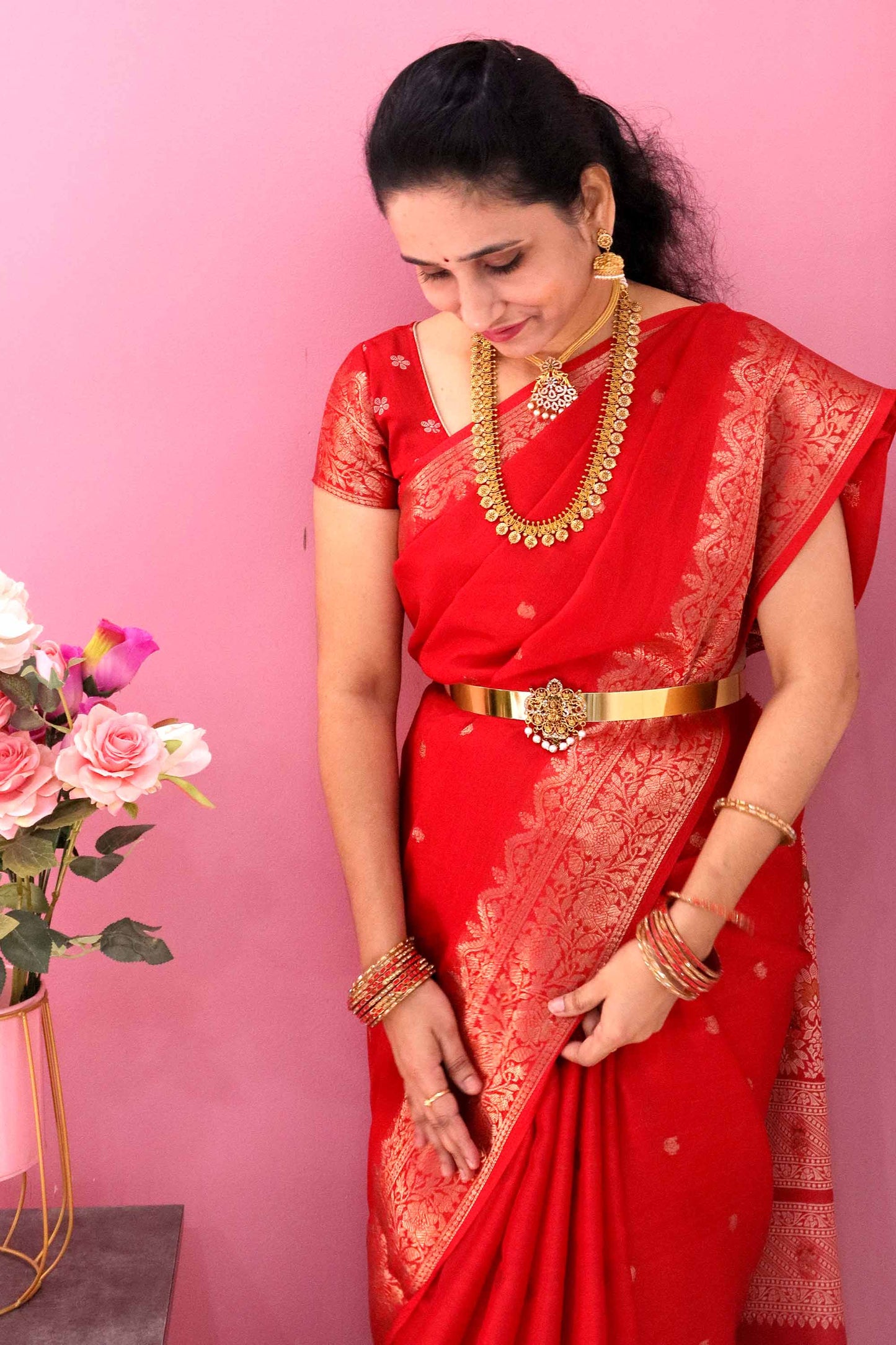 DC75 | Crepe Soft Silk Saree – Lightweight Premium Drape with Running Blouse | Multiple Colours