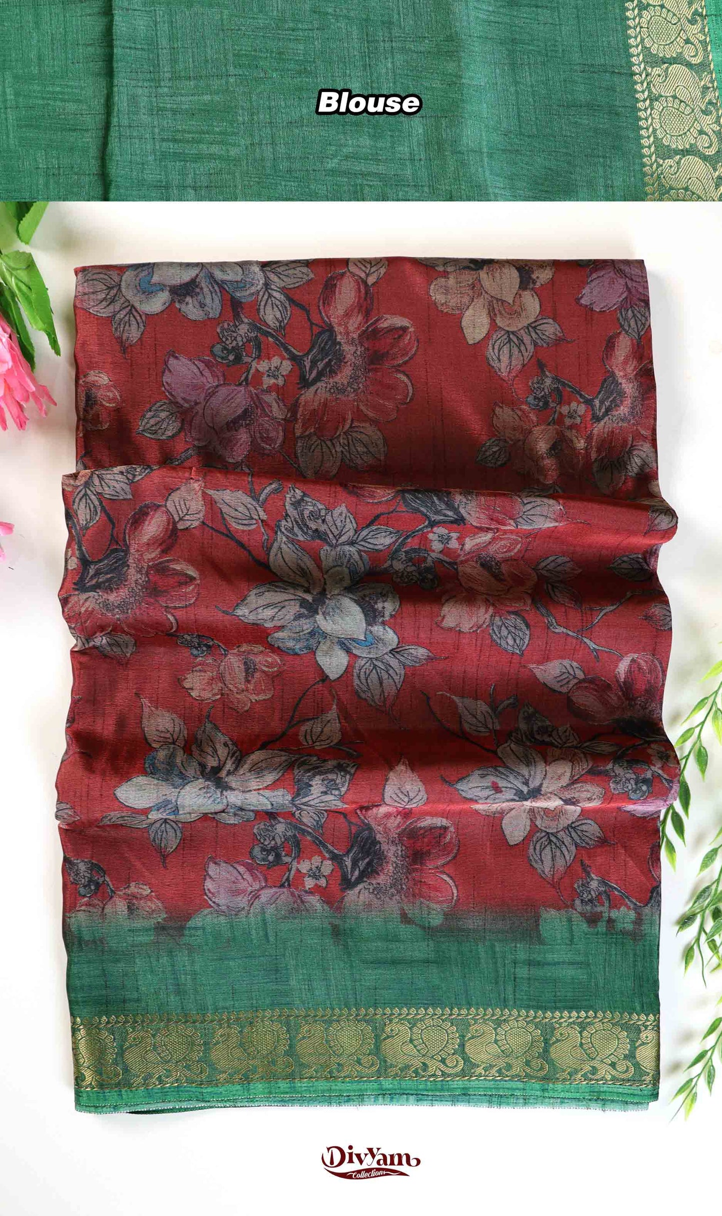DC223 | Modal Silk Saree with Traditional Narayanpet Border