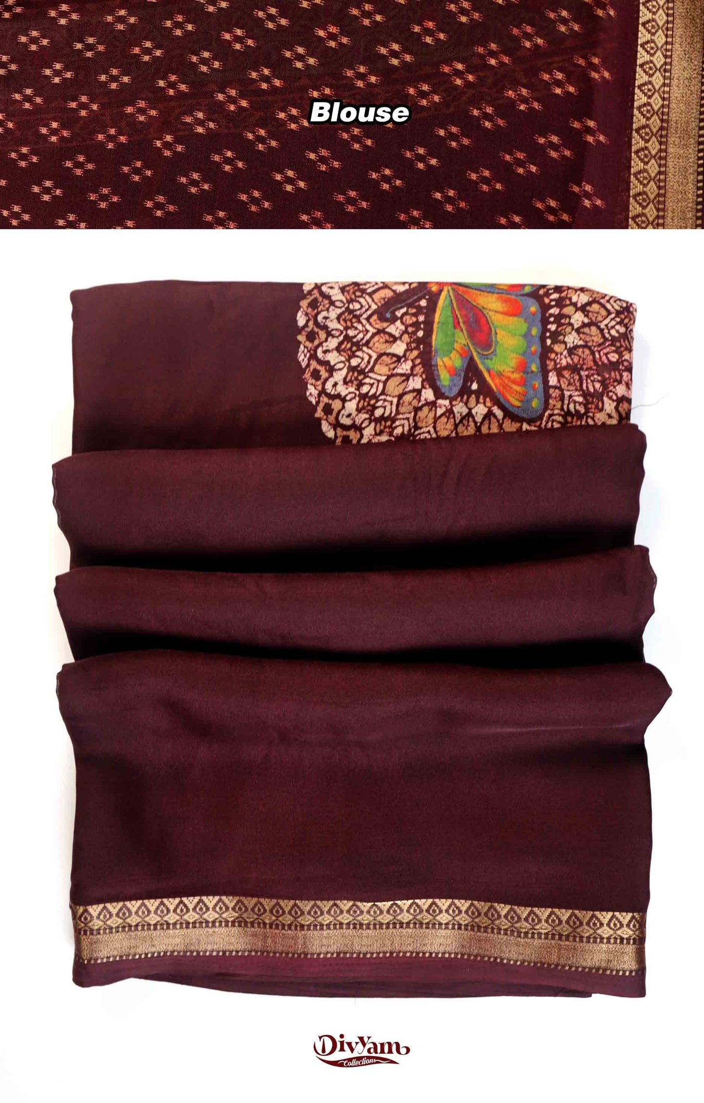 DC258 | Premium Soft Viscose Georgette Saree | Elegant Party Wear